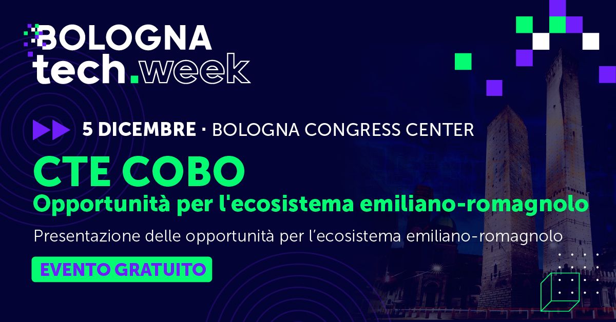 Le opportunità 2024 del progetto CTE COBO per l'ecosistema emiliano